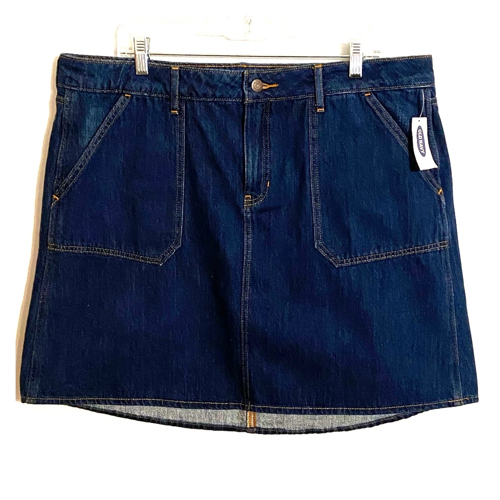 Old Navy High Waisted Jean Skirt